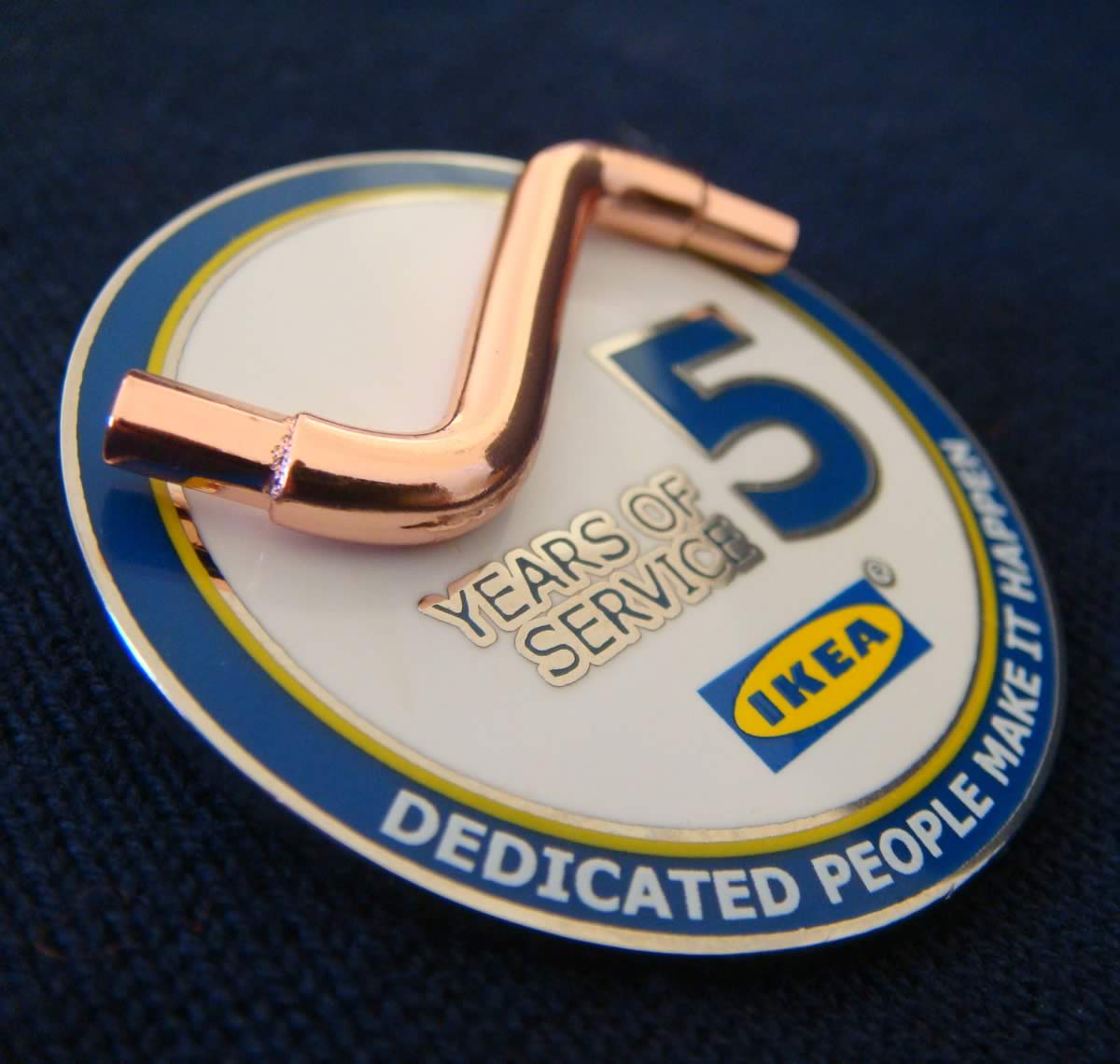 IKEA 5 years of service pin