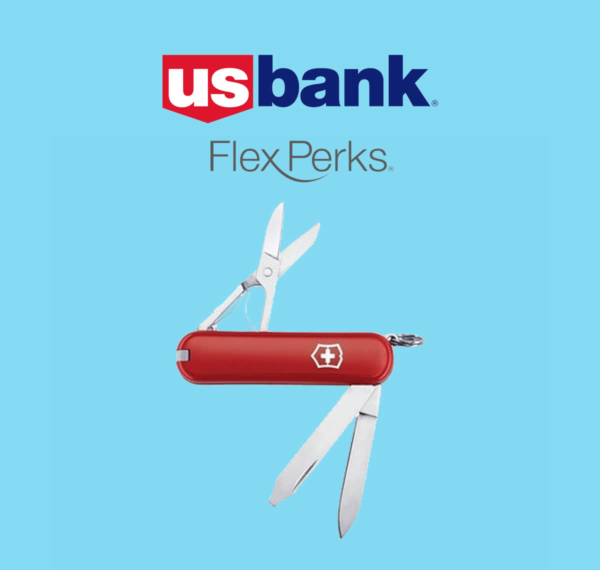 US Bank Flex Perks with Classic SD Pocket Knife