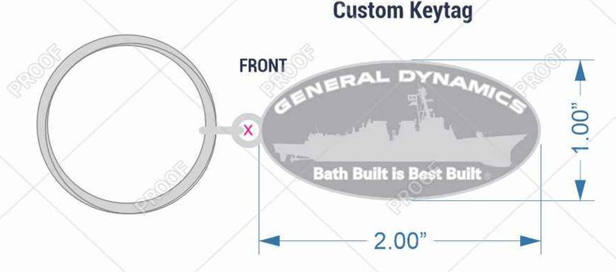 GDBIW Custom Keychain